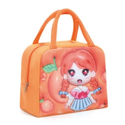3D Cartoon Insulated Lunch Bag – Kids Thermal Tote (Owl, Rainbow, Fruit, Anime Girl)