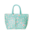 Oxford Cooler Bag – Insulated Daisy Print Tote for Lunch, Picnic & Travel