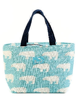 Cotton Fabric Lunch Bag – Insulated Tote for Kids & Adults