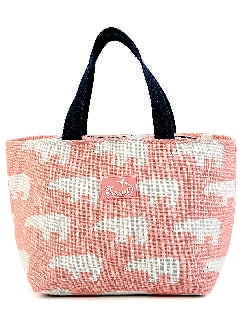 Cotton Fabric Lunch Bag – Insulated Tote for Kids & Adults