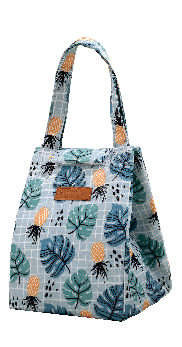 Insulated Oxford Lunch Bag – Portable Thermal Tote (Leopard, Floral, Tropical Prints)