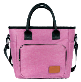 Large Premium Insulated Lunch Bag – Oxford Tote with Front Pocket