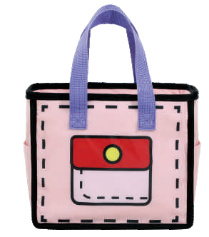 3D Cartoon Lunch Bag – Oxford Insulated Tote
