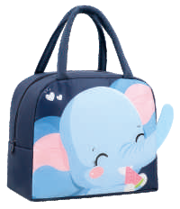 Cartoon Animal Insulated Lunch Bag – Kids Thermal Tote (Tiger, Cat, Panda, Elephant, Dinosaur)