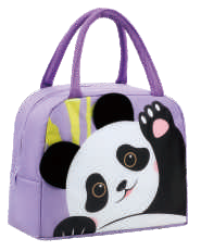 Cartoon Animal Insulated Lunch Bag – Kids Thermal Tote (Tiger, Cat, Panda, Elephant, Dinosaur)