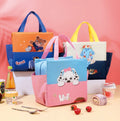 Cute Kids Insulated Lunch Bag – Cartoon, Bear & Elephant Prints