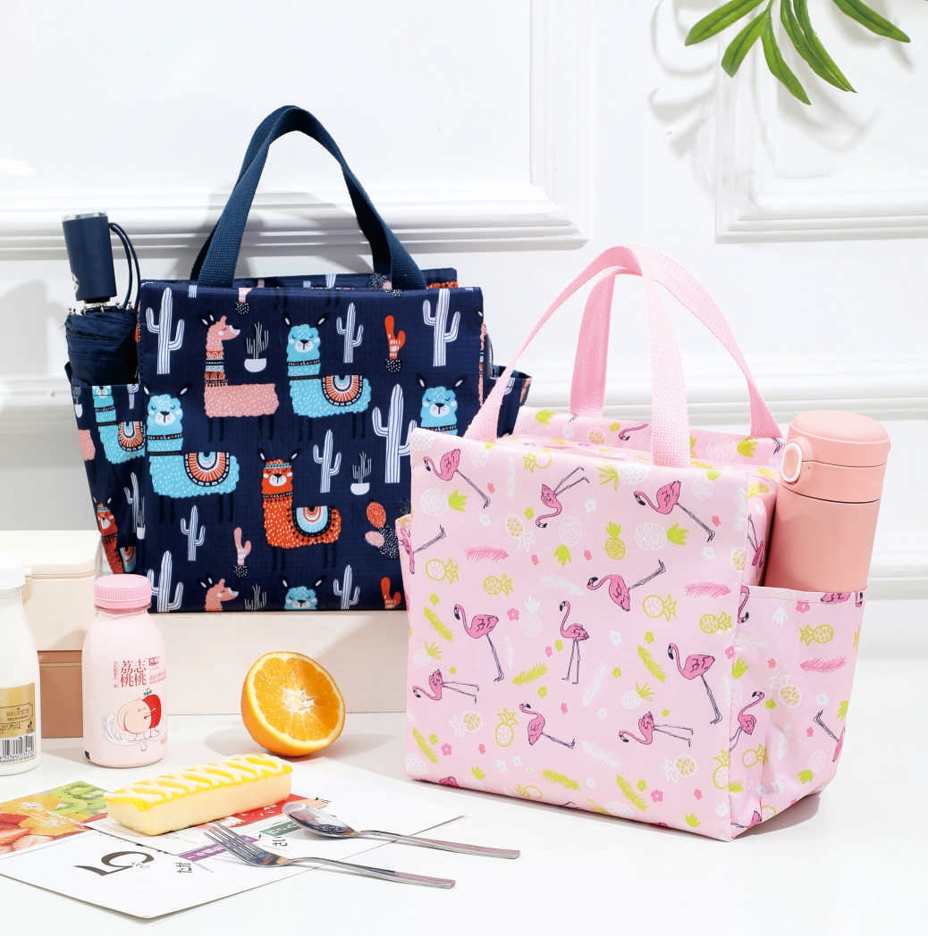 Oxford Lunch Bag – Large Insulated Tote with Side Pockets