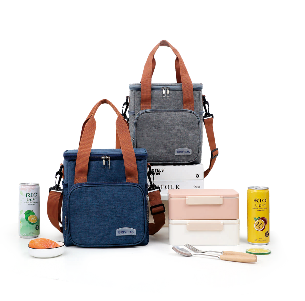 Premium Cooler Bag – Insulated Oxford Lunch Tote with Shoulder Strap