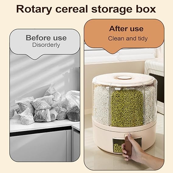 10Kg Rotating Cereal Dispenser
