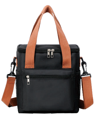 Premium Cooler Bag – Insulated Oxford Lunch Tote with Front Zipper Pocket