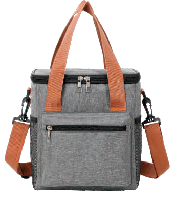 Premium Cooler Bag – Insulated Oxford Lunch Tote with Front Zipper Pocket