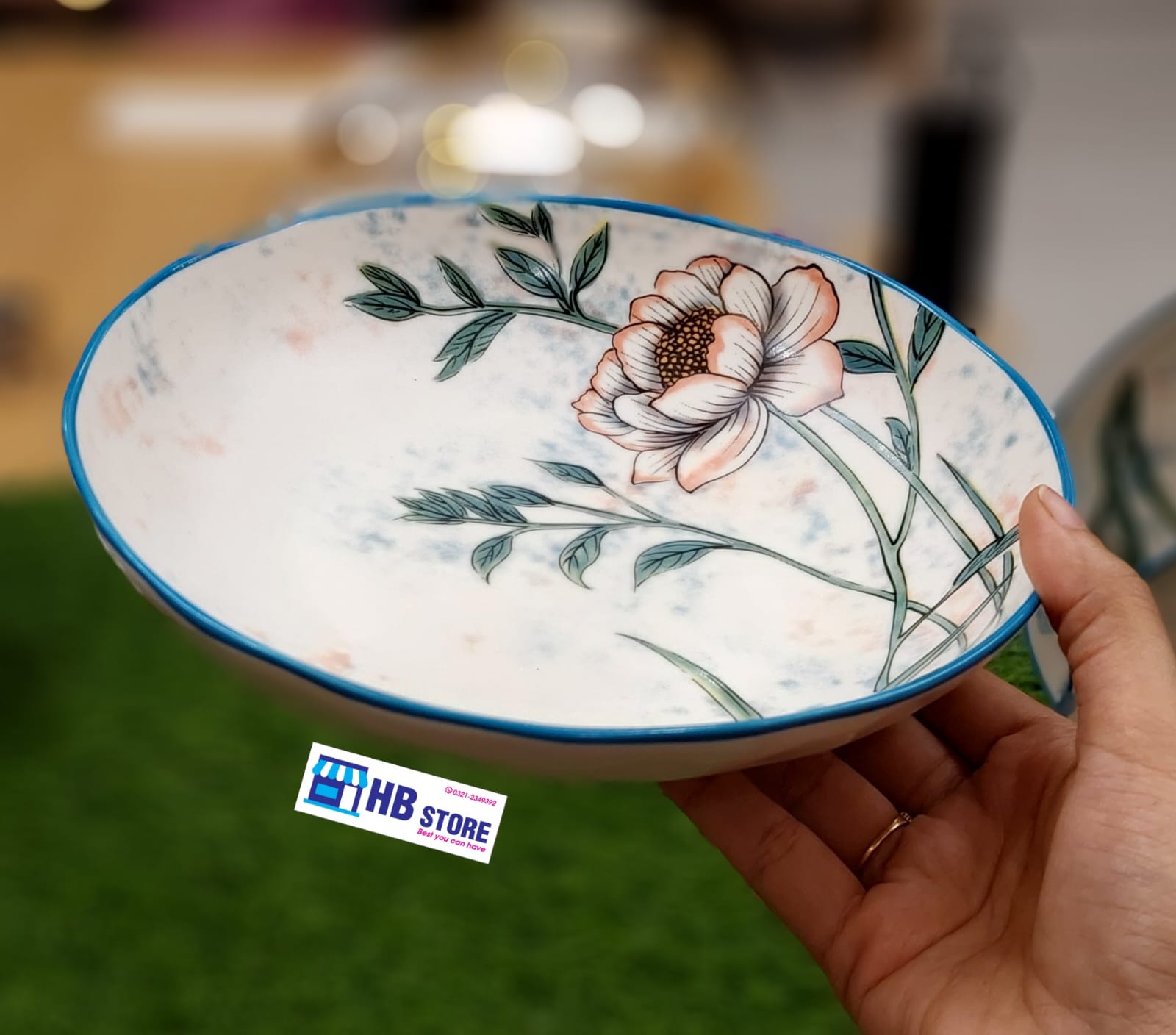 Floral Ceramic Dinnerware – Elegant Dining