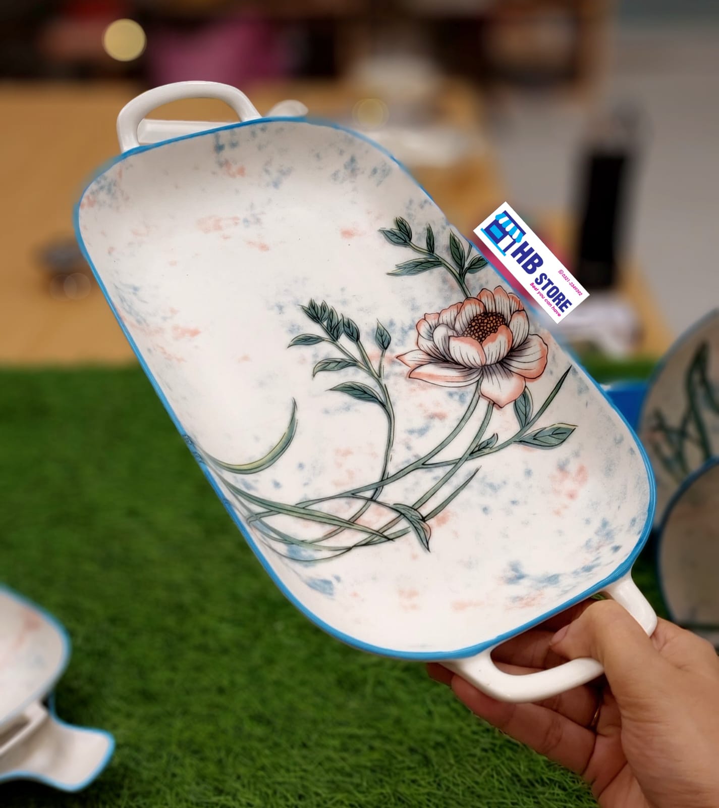 Floral Ceramic Dinnerware – Elegant Dining