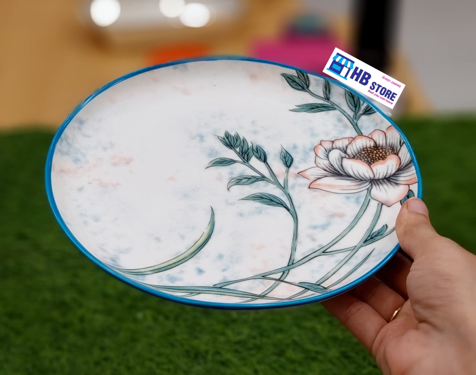 Floral Ceramic Dinnerware – Elegant Dining