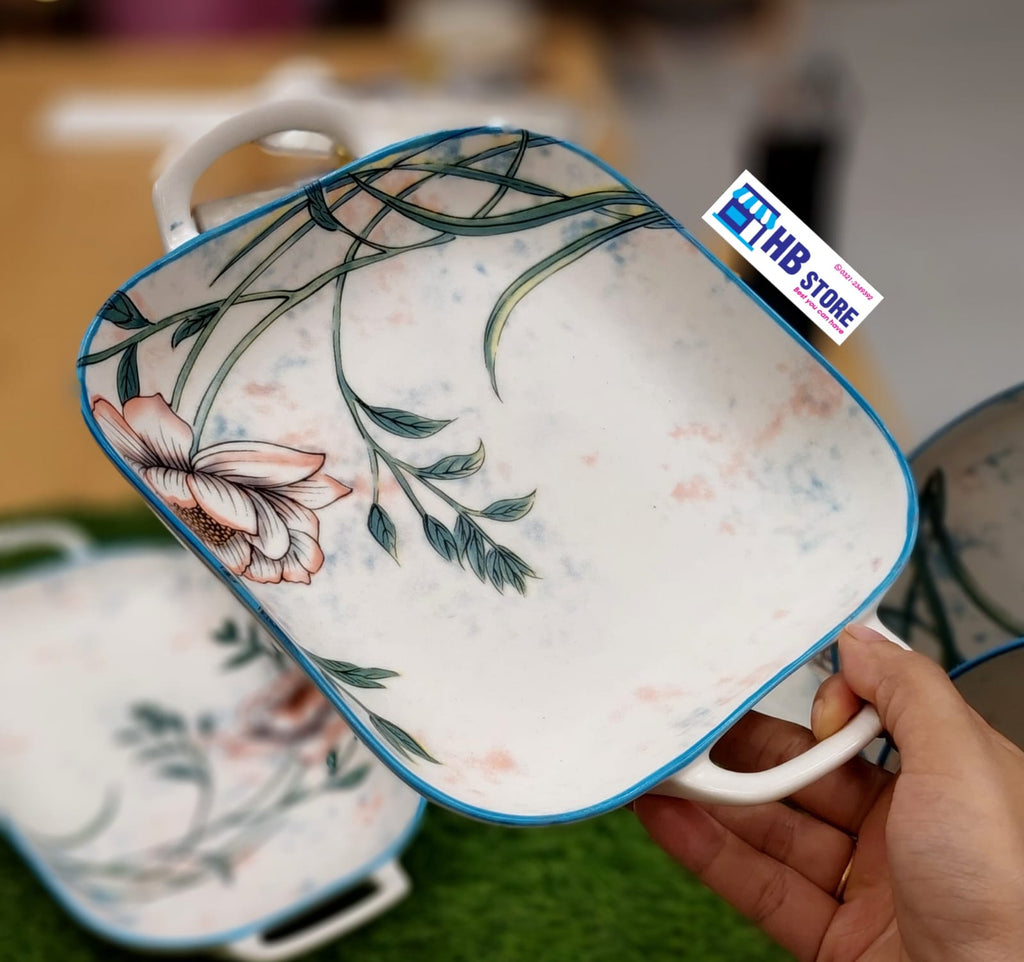 Floral Ceramic Dinnerware – Elegant Dining