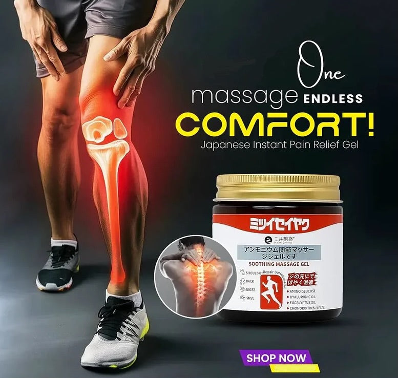 Japanese Instant Pain Relief Soothing Massage Gel