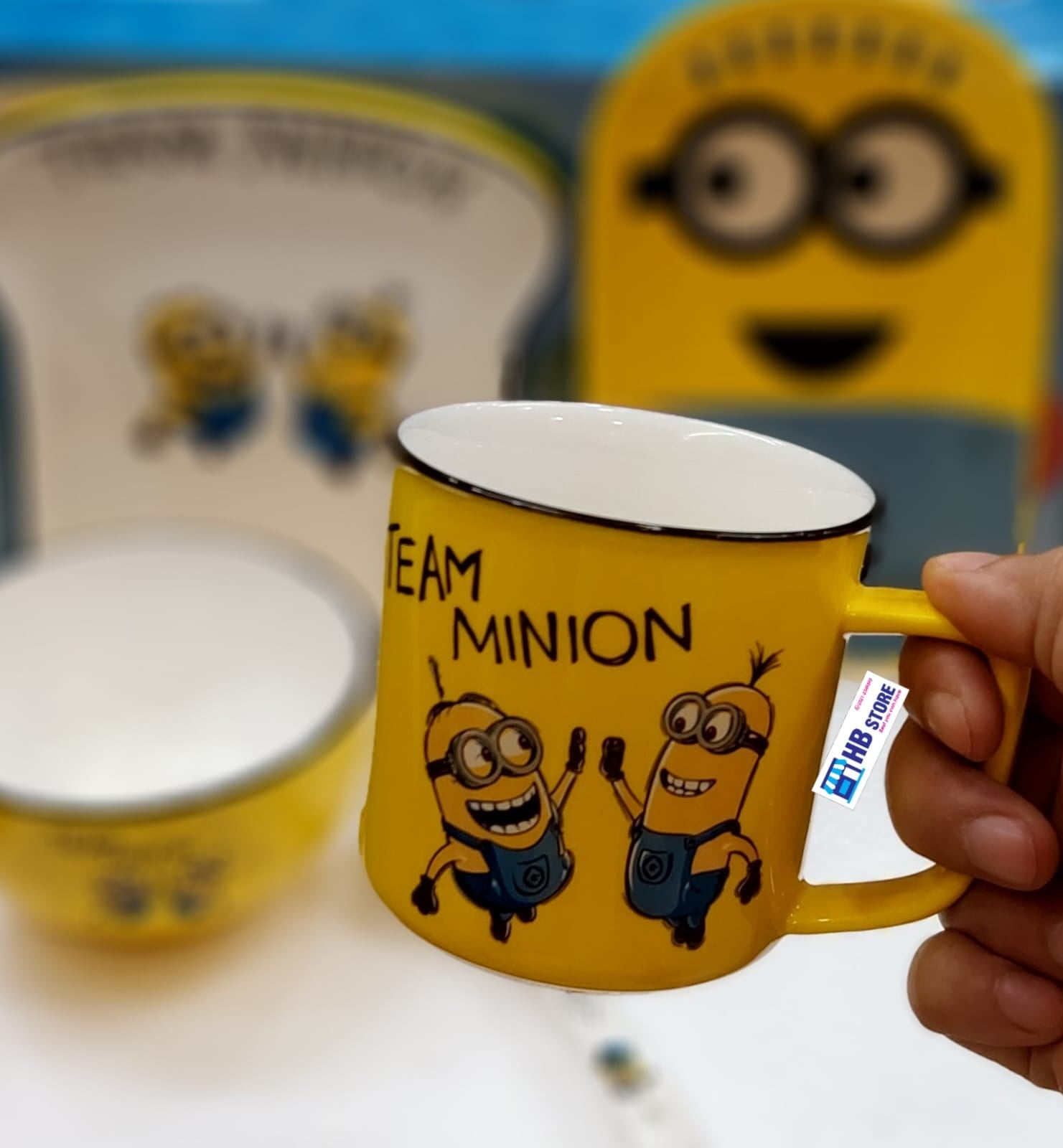 Official Minions "Team Minion" Ceramic Dinnerware Set