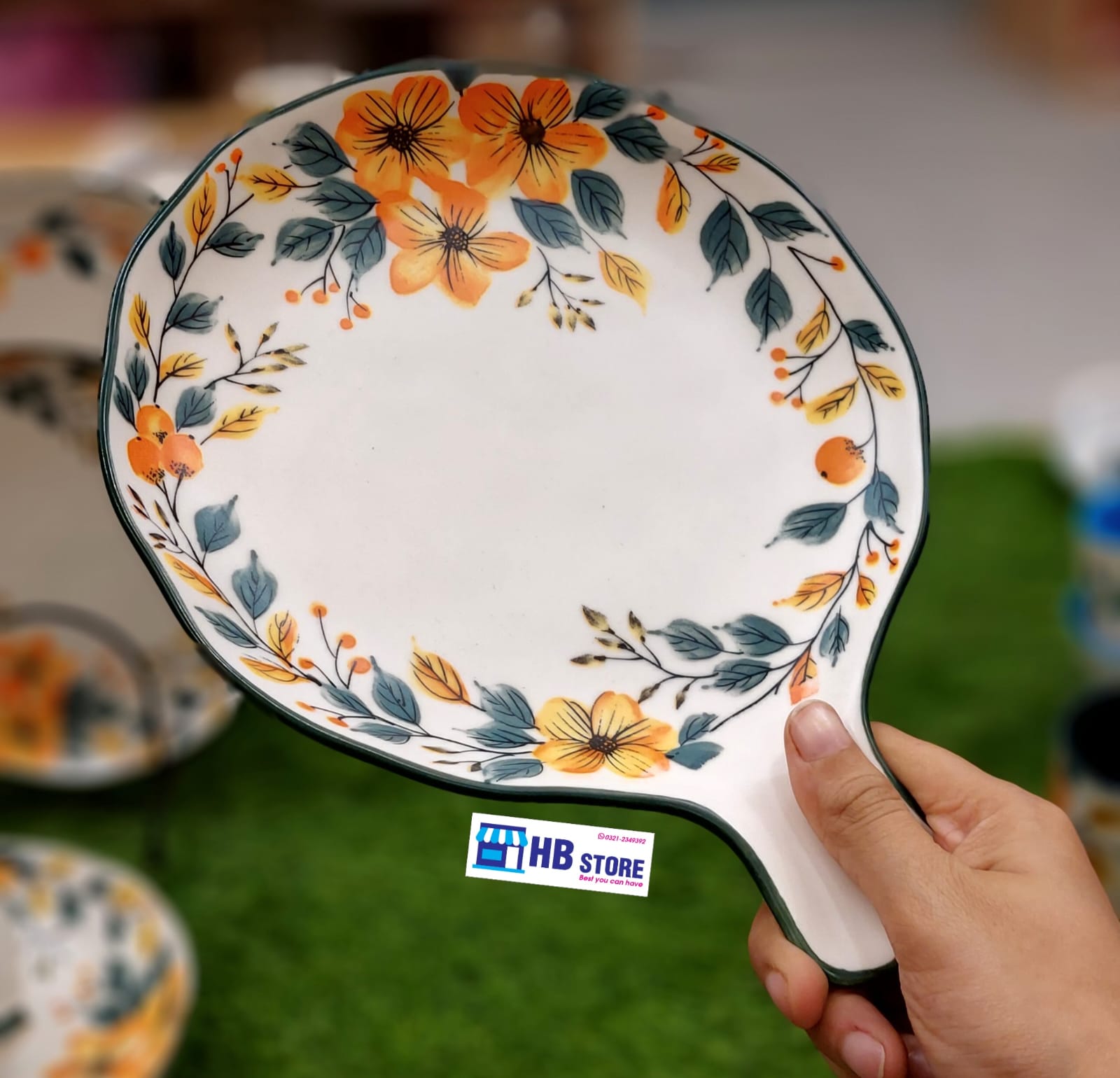 Floral Ceramic Dinnerware – Elegant Dining