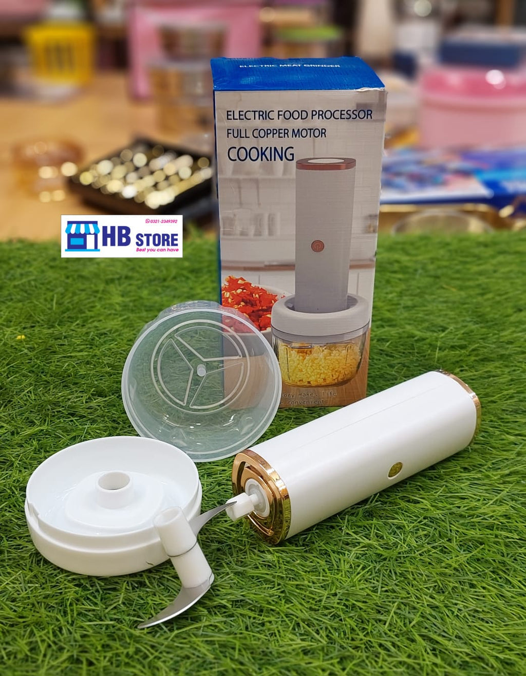 Rechargeable Electric Food Processor